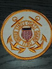 1960 70s USCG United States Coast Guard Patch L@@K picture