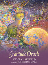 Gratitude Oracle Cards Deck Fortune Teller Tarot Gypsy Witch Pagan Salem Gift picture