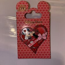 NEW Disney Pin ✿ Mickey Mouse Minnie Valentine's Day Heart Box Chocolate Be Mine picture