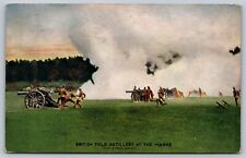 WW1 Osborne Lithograph Postcard British Field Artillery Military Innovation picture