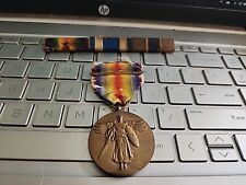WW I U.S. Army 32nd Division Soldier's Service Medal & Ribbons Three Stars picture
