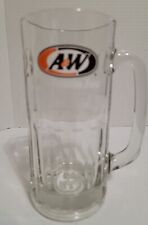 New A&W 20oz Crystal Mug Heavy Duty Glass Collectible Root Beer 7 Inch 20 oz picture