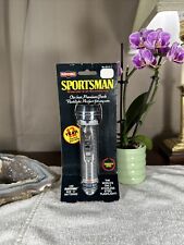 NEW DEADSTOCK Vintage RAYOVAC Sportsman Stainless Flashlight C-Batteries S21F-1 picture