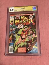 Ms. Marvel #1 CGC 9.6 S.S. Signature Series Gerry Conway, Marvel Comics picture