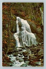 Warren VT-Vermont, Waterfalls On Route 100, Vintage Postcard picture