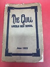 Lincoln High School Yearbook 1922 