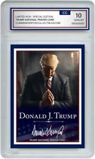 Donald Trump Prayer Card - Limited Edition, Gem Mint 10 Trading Card picture