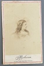 1860s African American Freed New Orleans LA Slave Rebecca JE McClees Philly Cdv picture