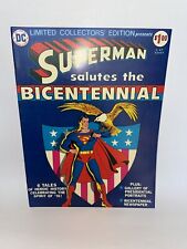 DC Limited Collectors Ed. Superman Salutes The Bicentennial C-47 Oversized 1976 picture