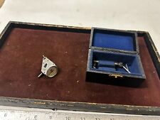 MACHINIST TpCb TOOLS MILL LATHE  Lufkin .0001 Dial Indicator Gage with Case picture