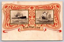 eStampsNet - Red Star Line Antwerpen to New York Postcard picture