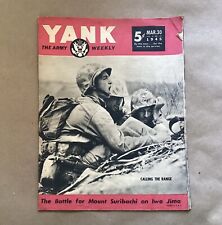 Vintage WWII Yank The Army Weekly Magazine, Mar 30, 1945, Vol. 3, No. 41 picture