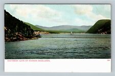 Hudson Highlands NY, Southern Gate Hudson River New York c1905 Vintage Postcard picture