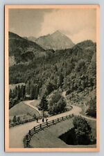 Herzogstand Mountains In Germany VINTAGE Postcard picture