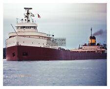 SS EDMUND FITZGERALD GREAT LAKES FREIGHTER SHIP ILL FATED SANK 8X10 COLOR PHOTO picture