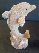 Adorable Authentic Dolphin Seashell Figurine, Sand Art. 5