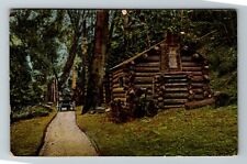 Grants Pass OR-Oregon, Miners' Cabin, Scenic Exterior, Vintage Postcard picture