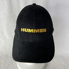Vintage 2002 AUTHENTIC Hummer H2 Cap Hat Black w/ Yellow Lettering Skateboarding picture