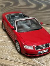 Audi A4 Red Cabriolet Convertible 1/18 Diecast No. 73148 Model Car Two Door picture