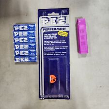 PEZ Mint on Card MOC Retired REGULAR REMAKE PEPPERMINT Pink 1995 P2 picture
