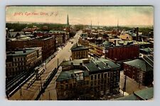 Utica NY-New York, Bird's Eye View, c1909 Vintage Souvenir Postcard picture