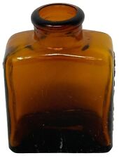Bell-Ans For Indegestion Bell's Co Orangeburg NY Amber Square Medicine Bottle picture