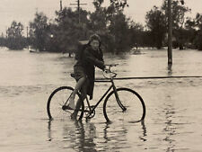 1950s HELIDON QLD TOWN FLOODING HISTORIC PHOTOS EJ BARR SYNCHRONISED LEAPING??? picture