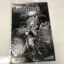 Lady Death / The Wicked (2005) # 1 (VF/NM) Platinum Cover • Pulido • Certificate picture