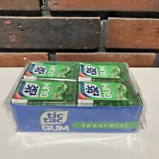 Tic Tac Gum Spearmint Sugar Free Discontinued Sealed Collectible picture