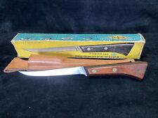 VTG WESTERN fish fillet knife USA w/Original sheath & box NOS S-W766 picture