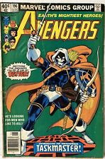 Avengers # 196 - Newsstand cover - 1st full Taskmaster - Marvel Comics - 1980 picture
