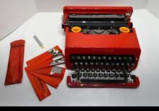 Vintage Olivetti VALENTINE Typewriter  Red 1969 Portable Manual Typewriter picture