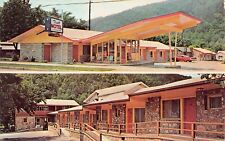 Gatlinburg TN Tennessee  Great Smoky Mountains Trent Motel Hotel Vtg Postcard C3 picture