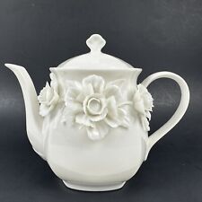I Godinger & Co Porcelain Rosemary Teapot with Flowers picture