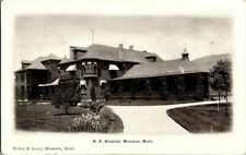 EARLY 1900'S. N.P. HOSPITAL. MISSOULA, MONTANA. POSTCARD w19 picture