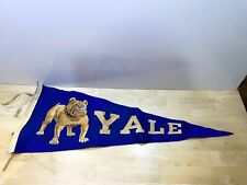 Vintage Felt College Pennant Yale Collegiate Ames 28 1/2