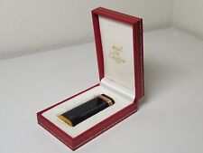 Vintage Cartier Gas Lighter Black Gold Trinity with Box picture