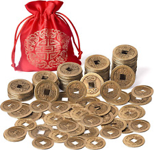 240 Pieces Chinese Fortune Coins Feng Shui I-Ching Coins Chinese Good Luck picture