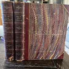 WAR FOR THE UNION CIVIL MILITARY NAVAL EVERET DUYCKINCK Volumes 2 & 3 1861 picture
