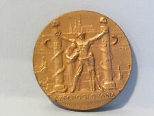 WWII/2 Czechoslovakia will be free again medal coin March 15, 1939  Z76M picture