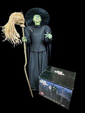 Gemmy Life Size Wicked Witch Halloween Animatronic Wizard Of Oz SEE VIDEO picture