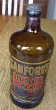 Vintage Sanford’s Jet Black Ink Quart Bottle picture