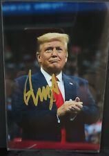 Donald Trump Autograph, signed in person 4x6