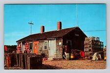 Cape Cod MA-Massachusetts, Typical Lobster Shack, Antique Vintage Postcard picture