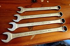 4 Vintage Williams SuperRench Combination Wrenches picture