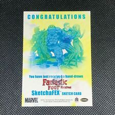 2008 Rittenhouse Marvel by John Watkins-Chow Fantastic Four Archives Sketch Card picture