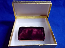 🔴NOS KAYWOODIE MINIATURE SALESMAN DISPLAY VELOUR BOX ONLY, NO PIPE -2 picture