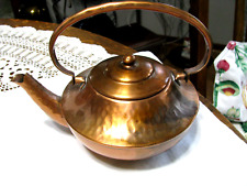 Vintage Gregorian Copper Teapot-Hammered Copper picture