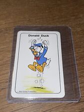 Vintage Walt Disney Productions 🎥 Card Game Donald Duck Playing Card RARE picture