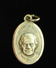Vintage John Bosco Medal Religious Holy Catholic Dominic Savio picture